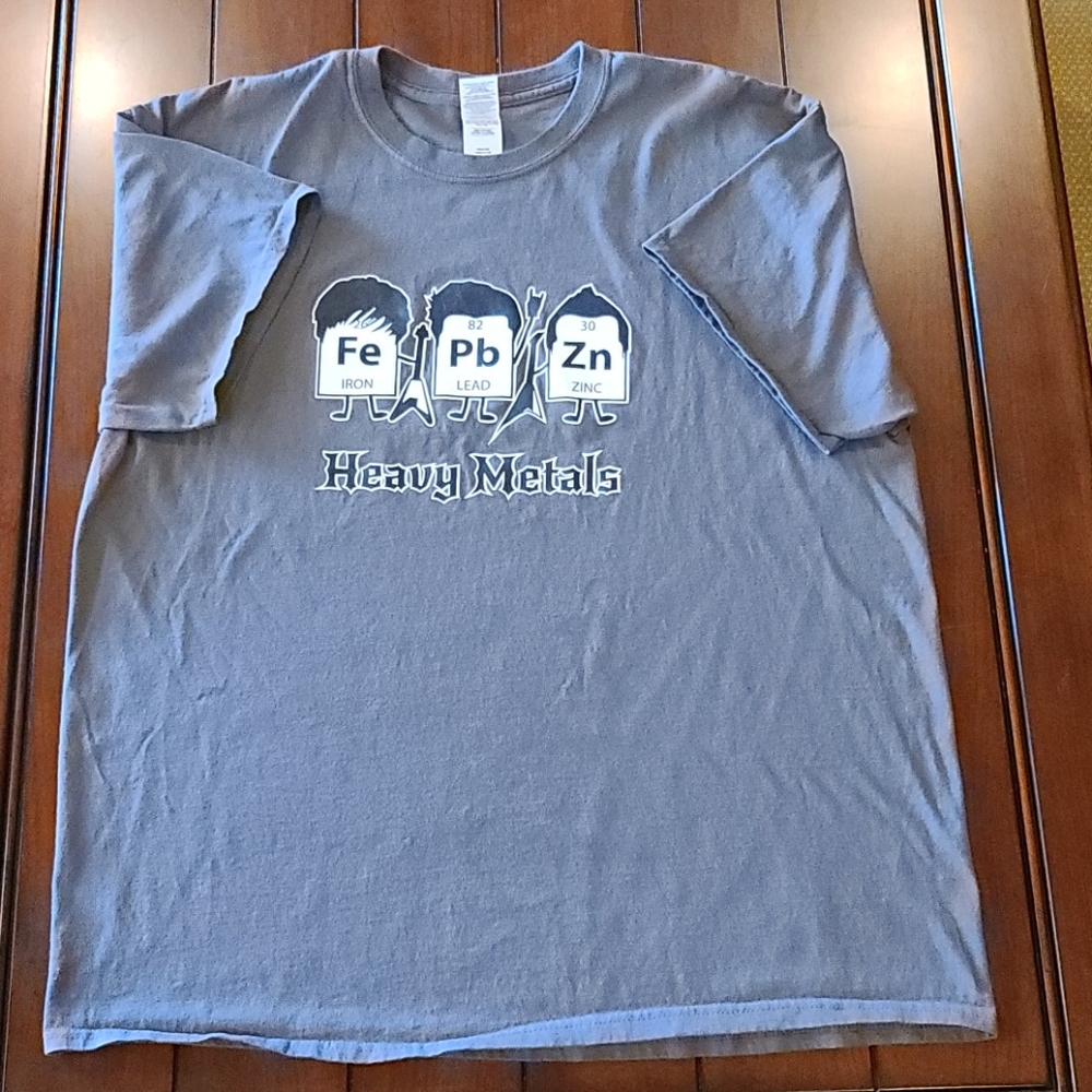 "Heavy Metals" Dark Gray t-shirt